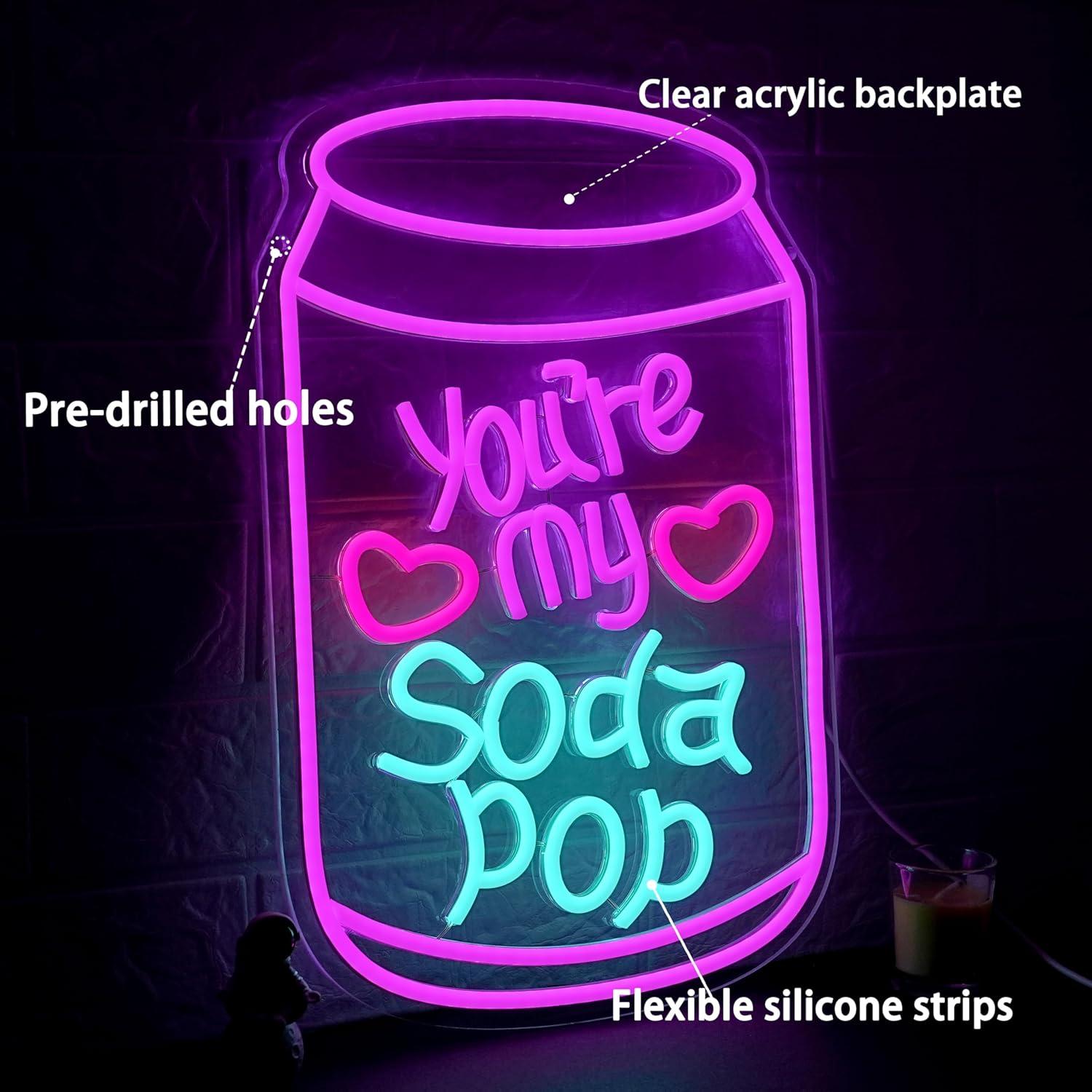 Romantic Neon Sign Dimmable LE - Home Bar Signs 评论和价格