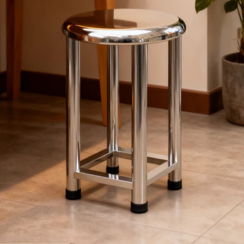 304 Stainless Steel Round Stoo - Home Bar Lounge 评论和价格