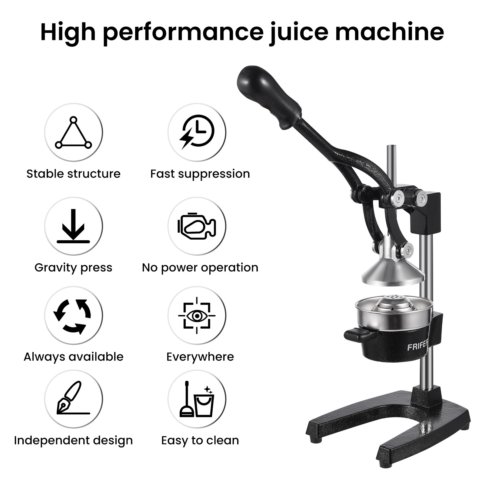 Lightweight stainless steel ma - Citrus Juicer Bar 评论和价格