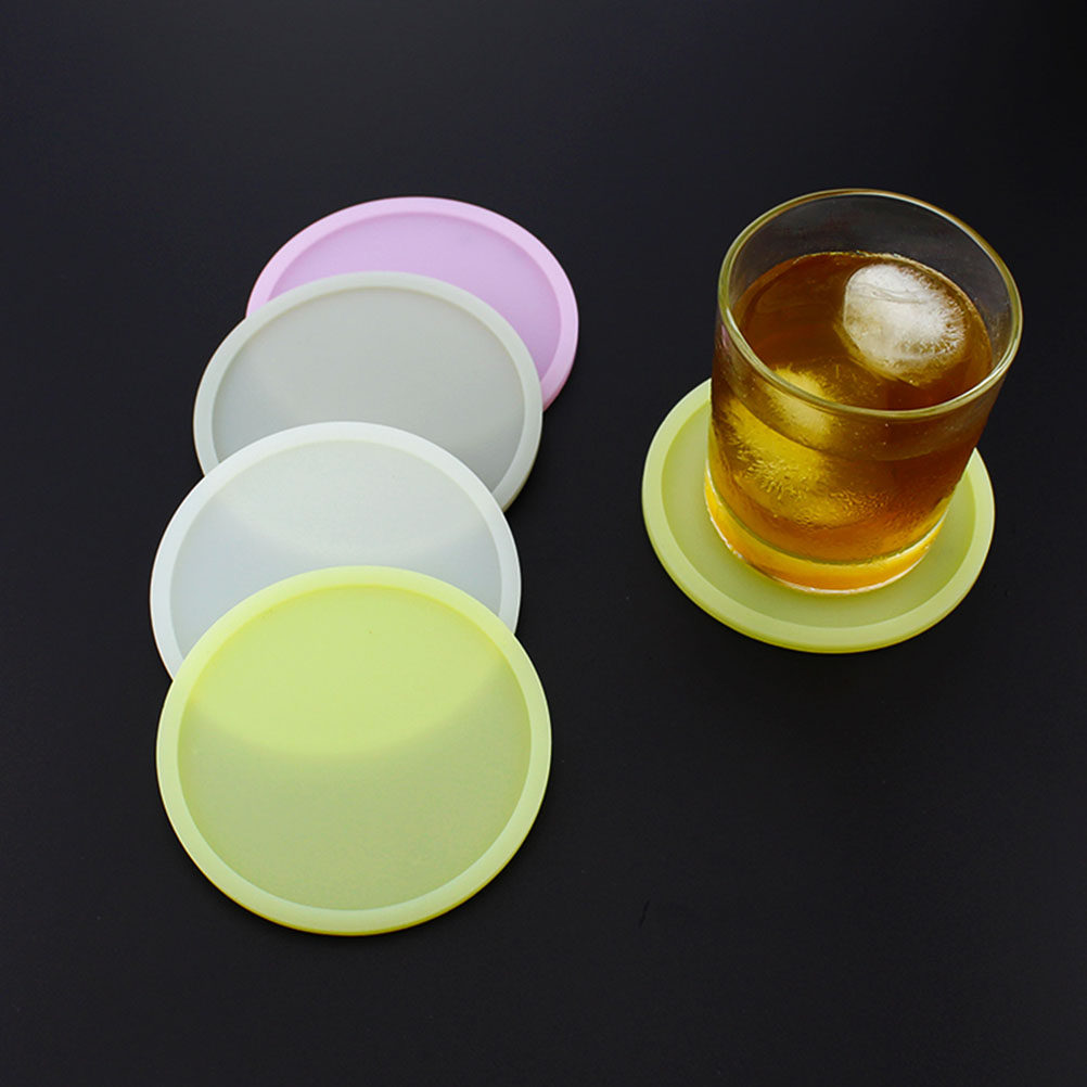 Fluorescent Silicone Coaster S - Home Bar Set 评论和价格