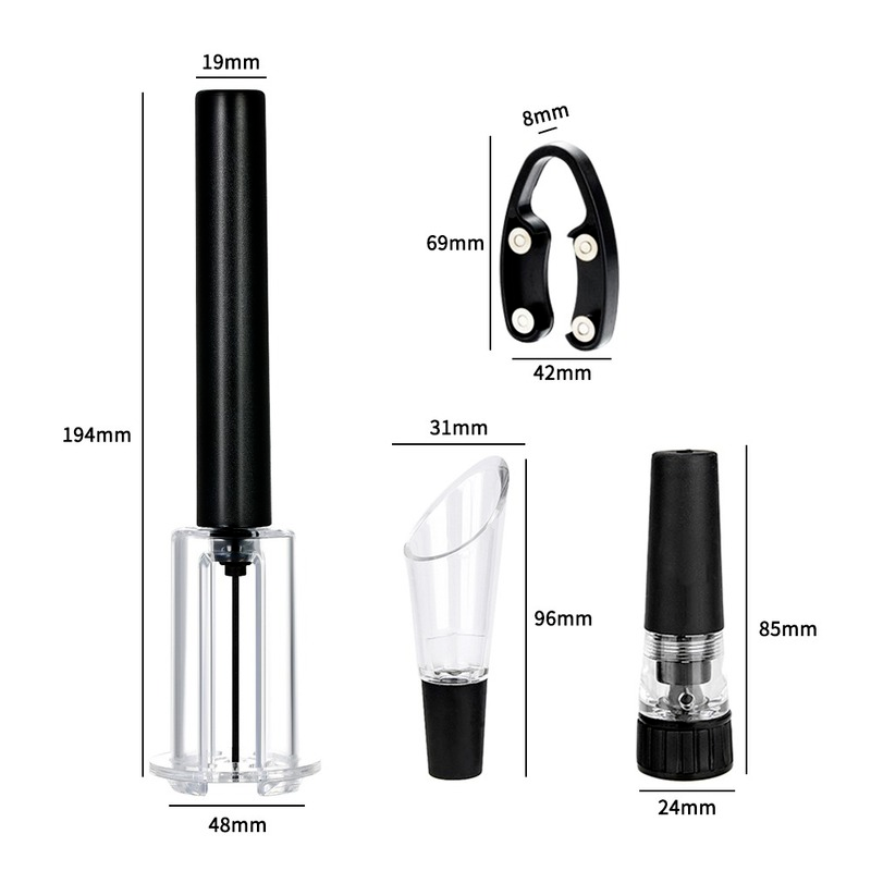 Air Pump Wine Bottle Opener Ai - Wine Preservation Pump 评论和价格