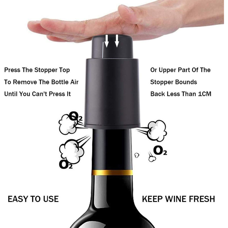 LMETJMA Wine Bottle Stoppers R - Wine Preservation Pump 评论和价格
