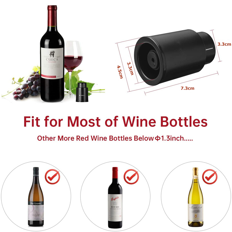 LMETJMA Wine Bottle Stoppers R - Wine Preservation Pump 评论和价格