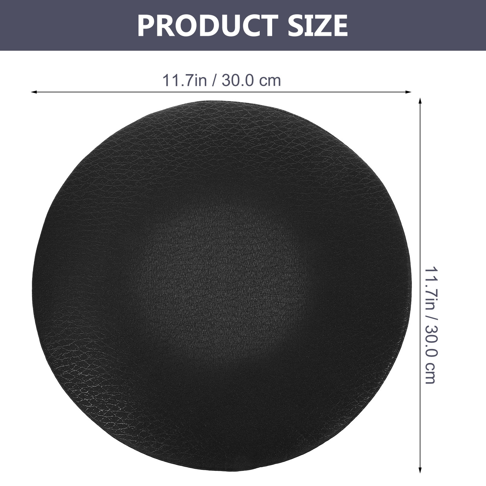 Super Round Stool Cover Black  - Home Bar Stools 评论和价格